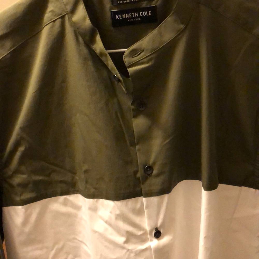 Kenneth Cole button down long sleeve